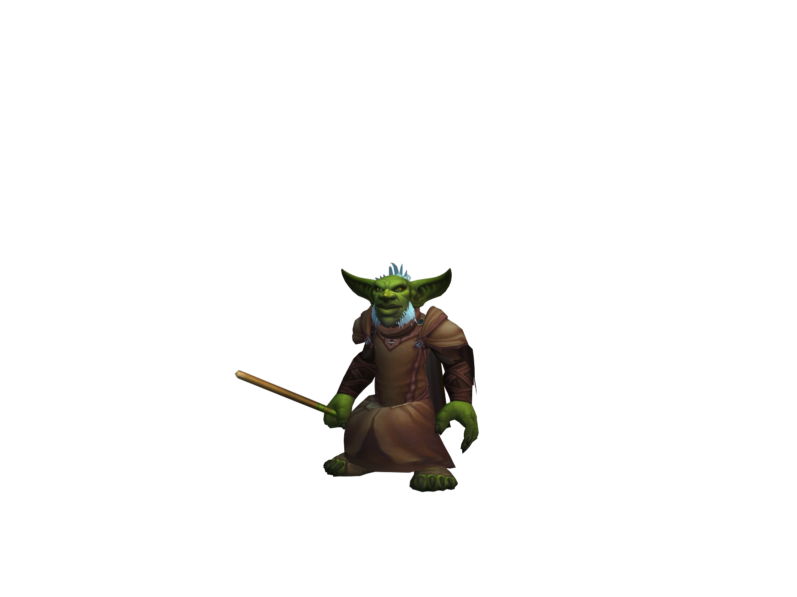 Papakeg 3D character render