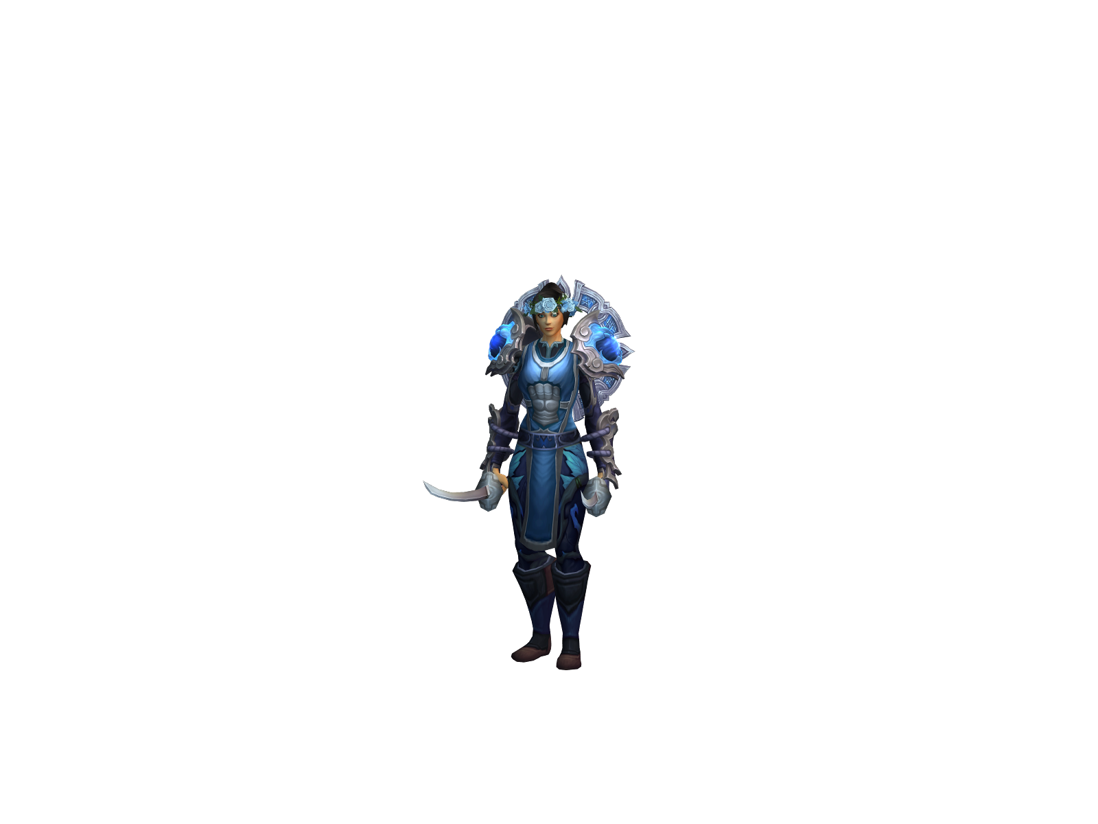 Aithusm 3D character render
