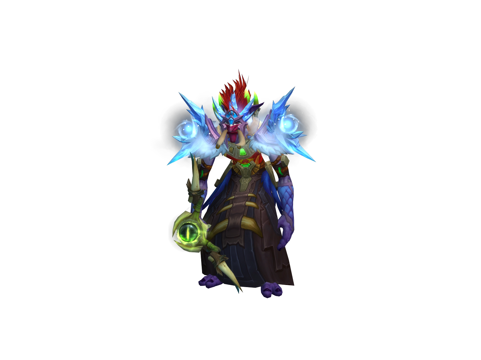 Sharraka 3D character render