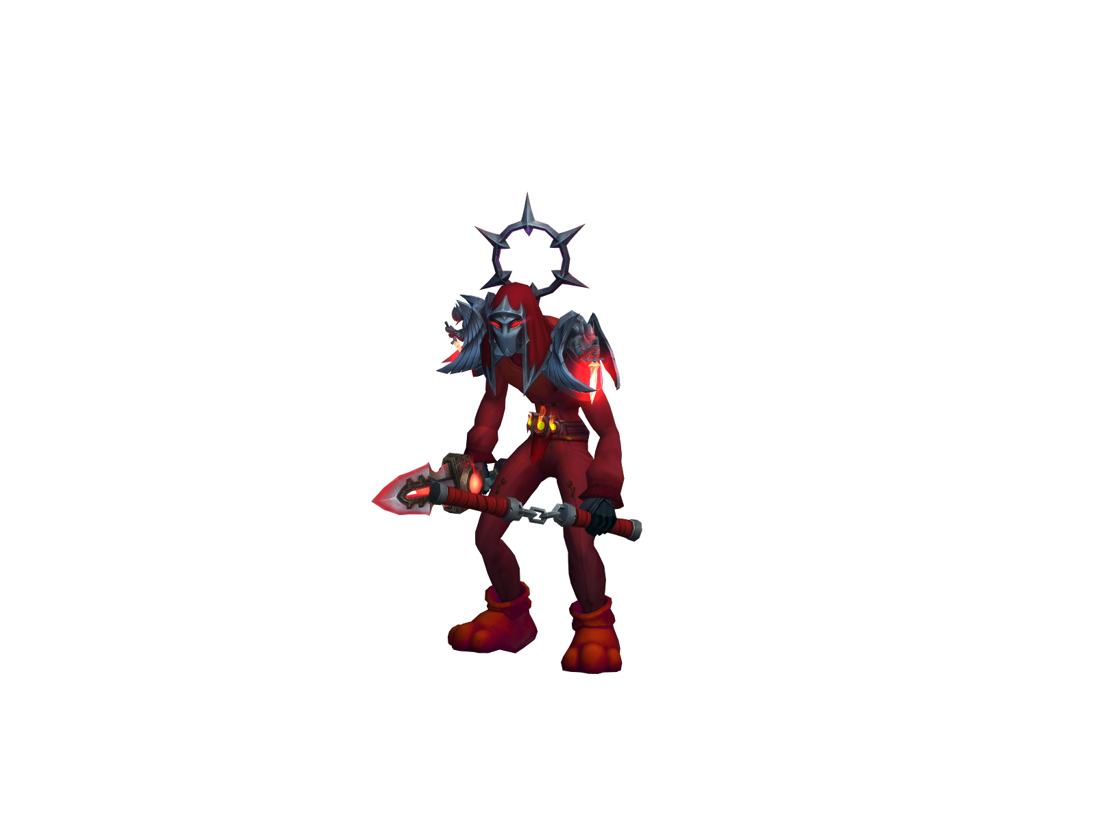 Fadedshield 3D character render