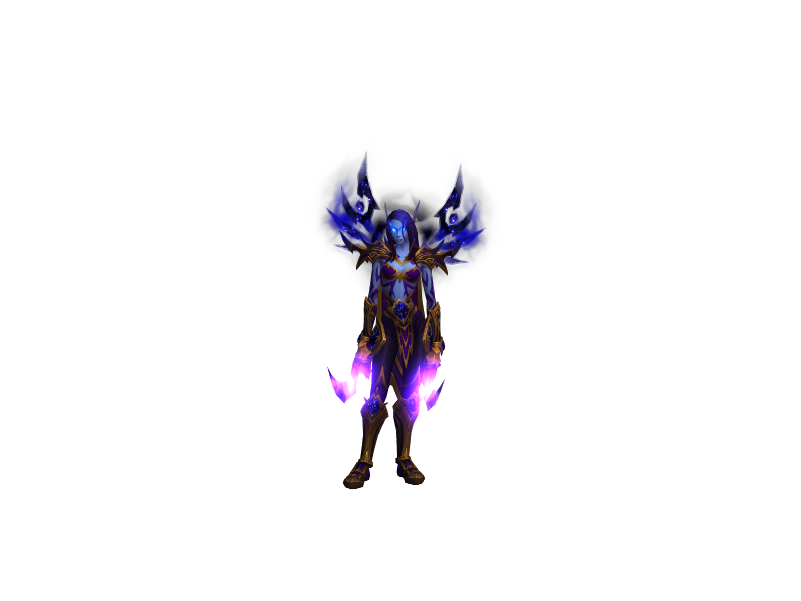 Saranel 3D character render