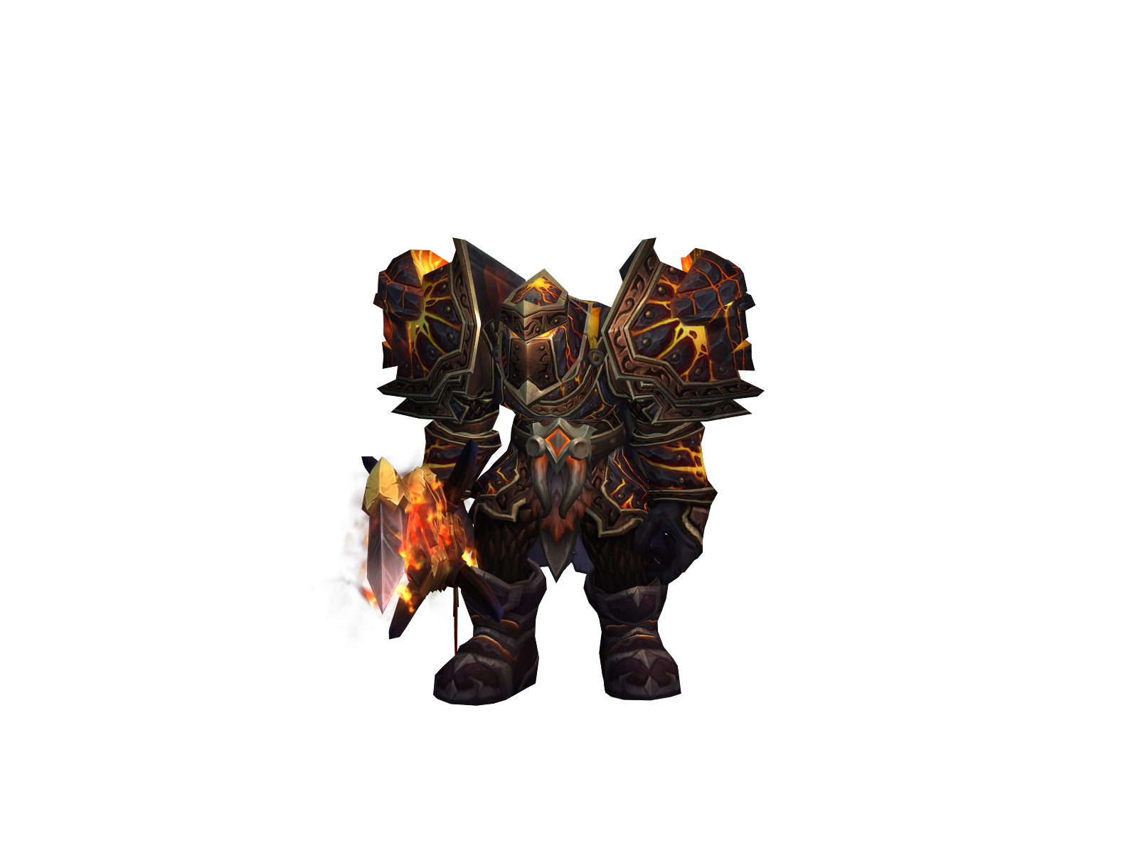 Nerfplate 3D character render