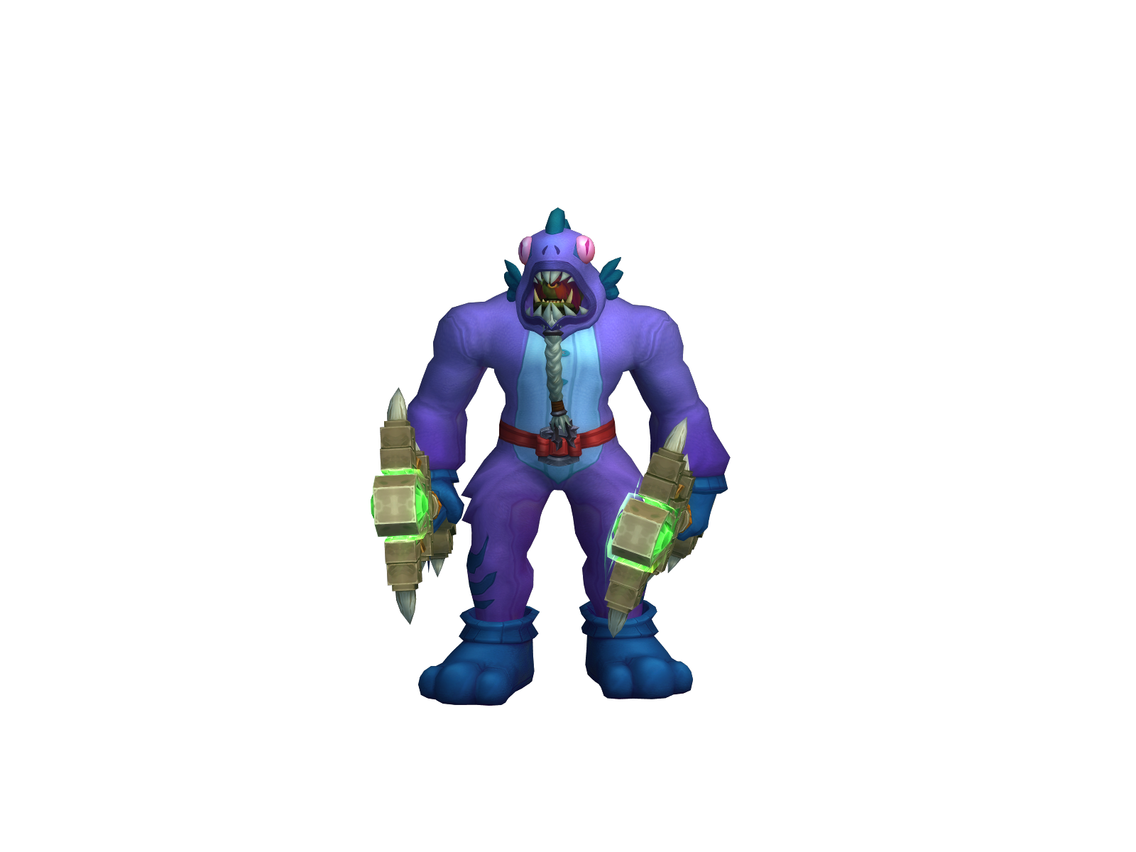 Kickpuncherx 3D character render