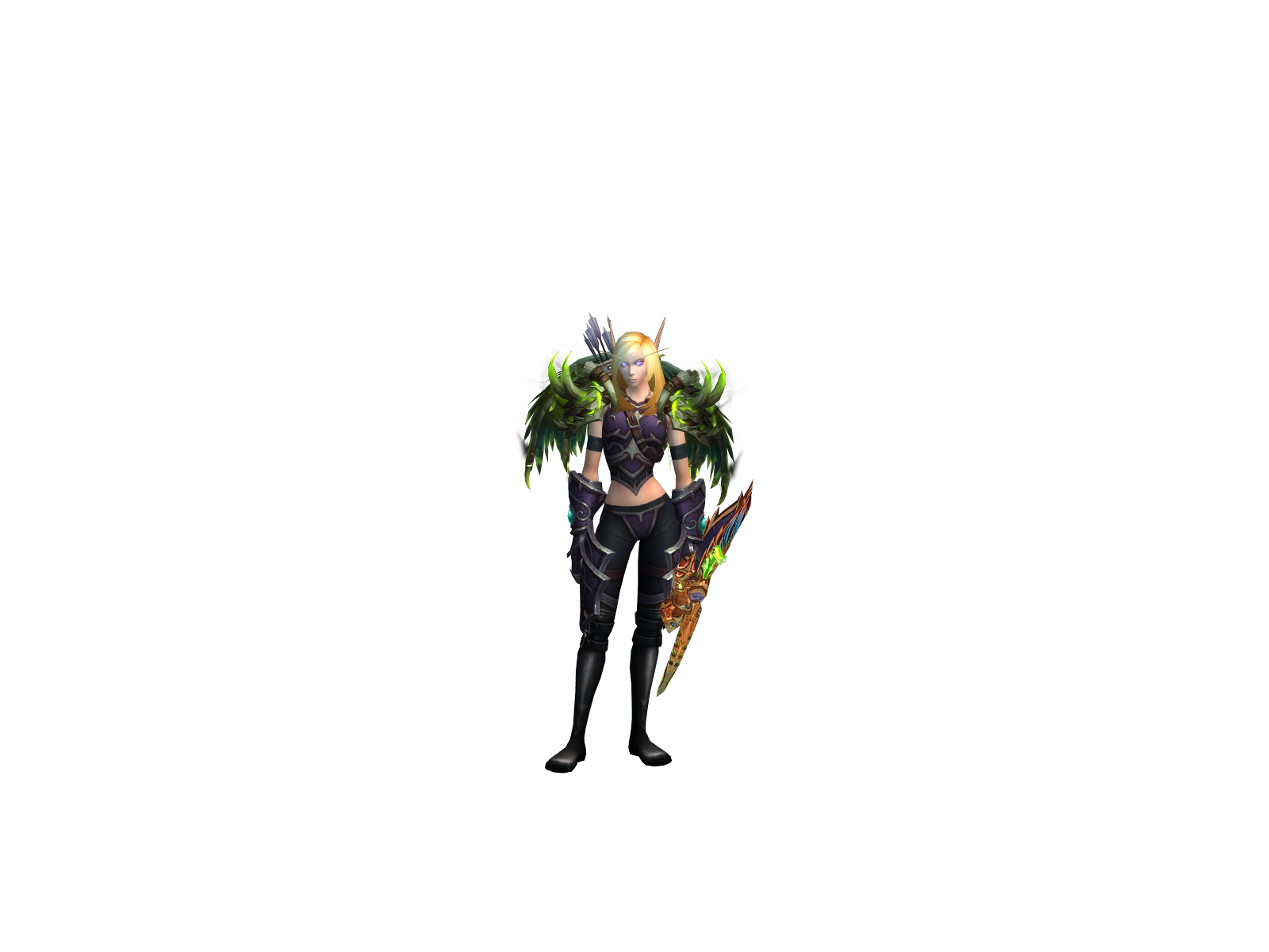 Boringh 3D character render