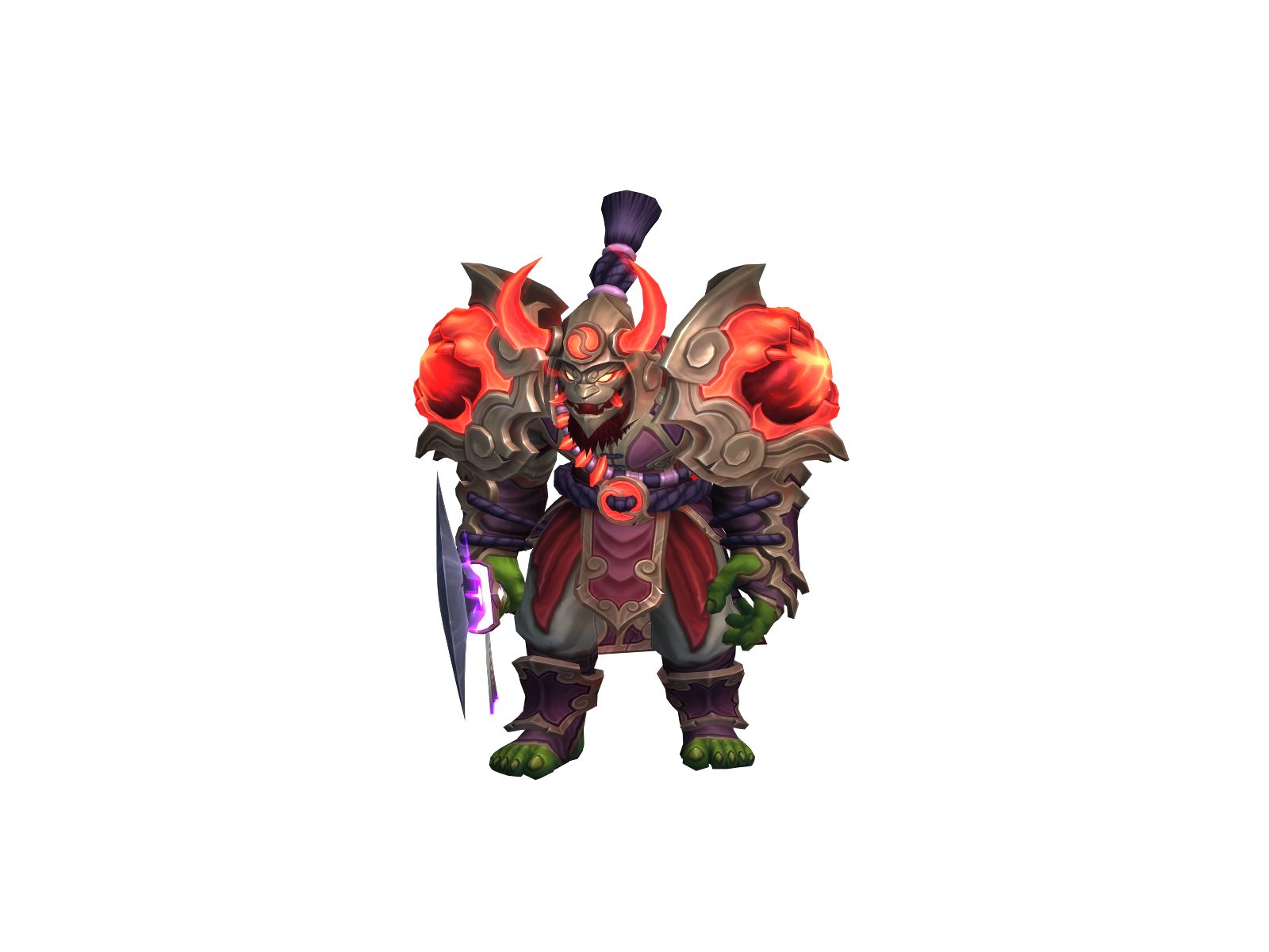 Nillinoz 3D character render