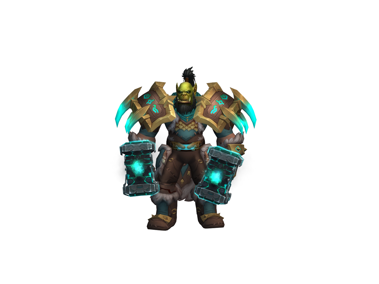 Tostadito 3D character render