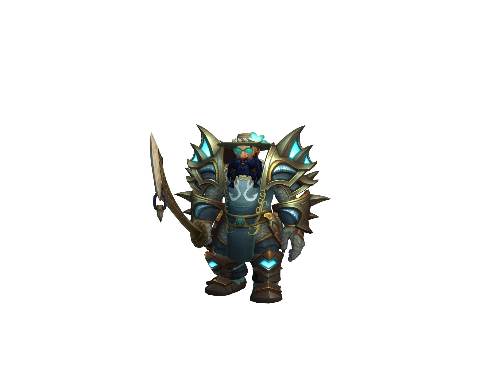 Levro 3D character render