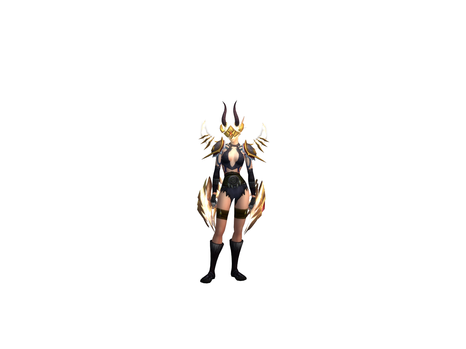 Horsegiirl 3D character render