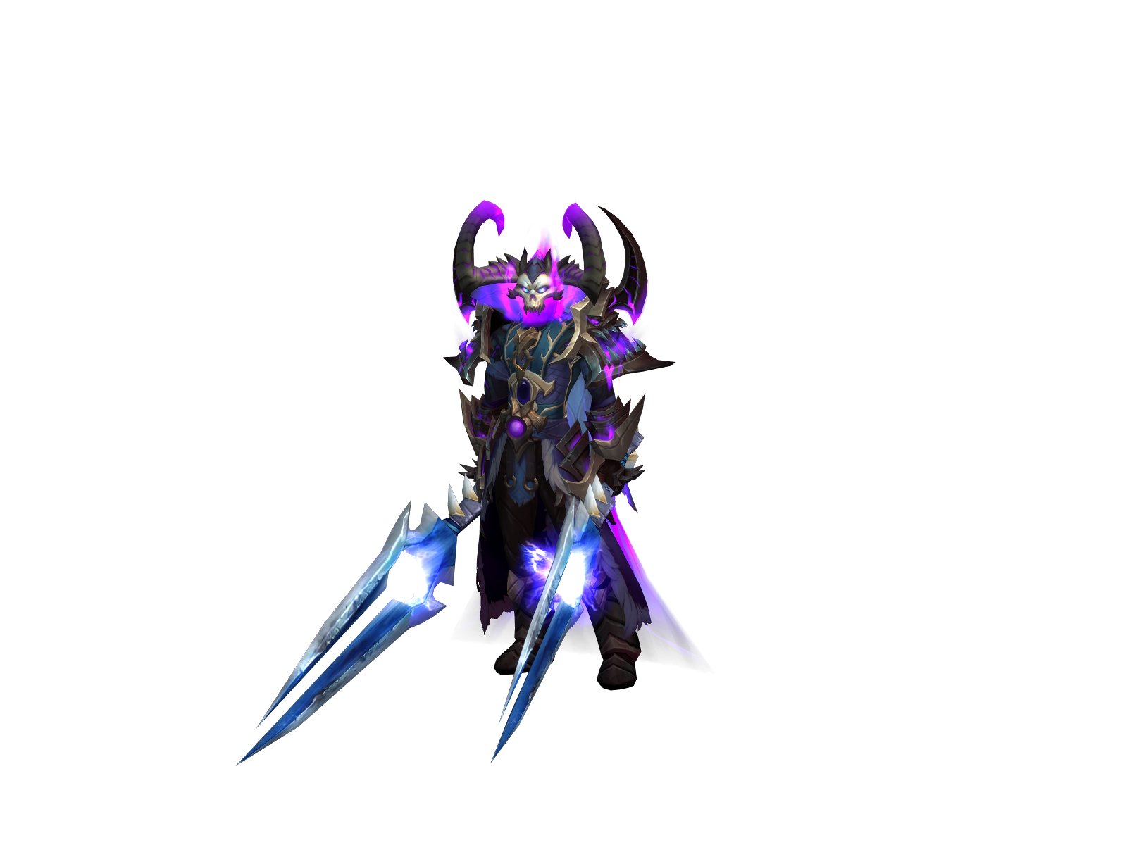 Marekmode 3D character render