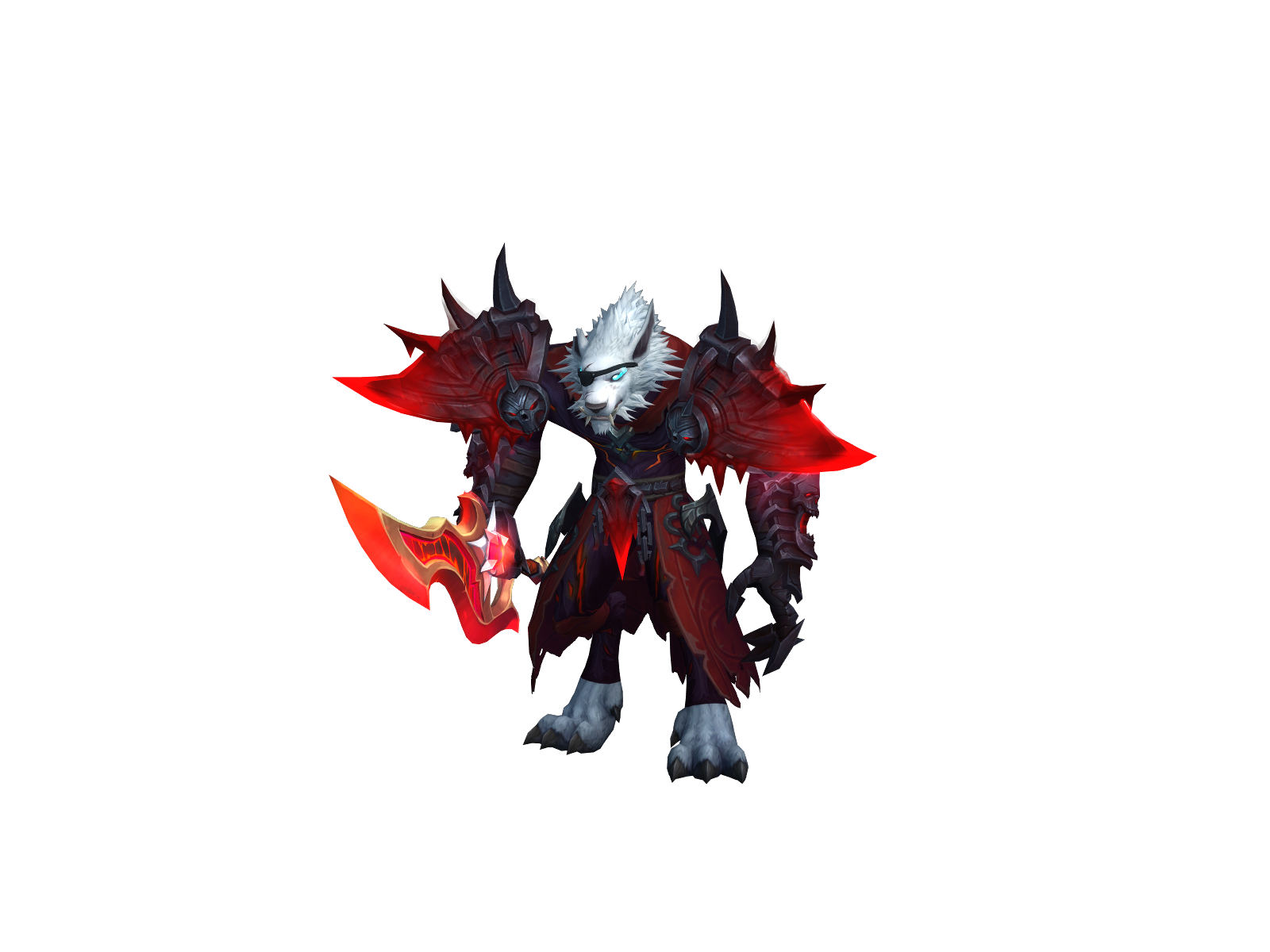 Lích 3D character render