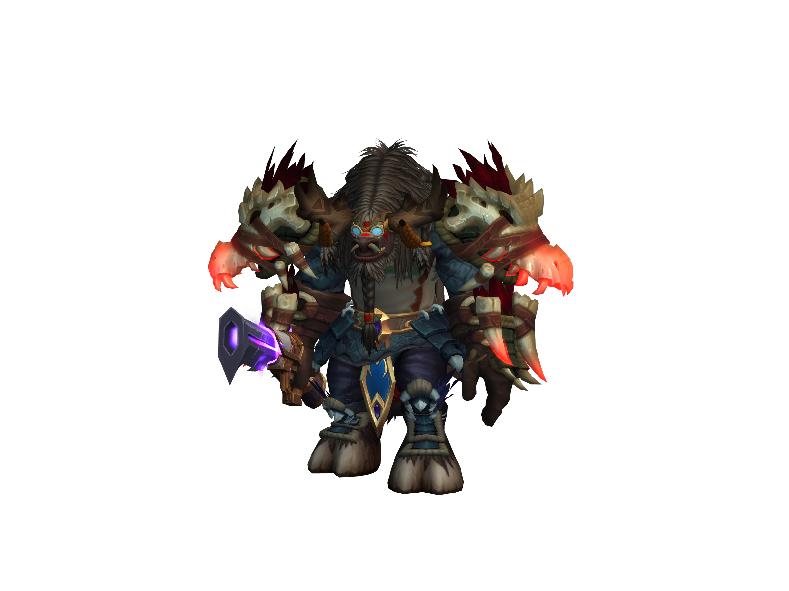 Beefsho 3D character render