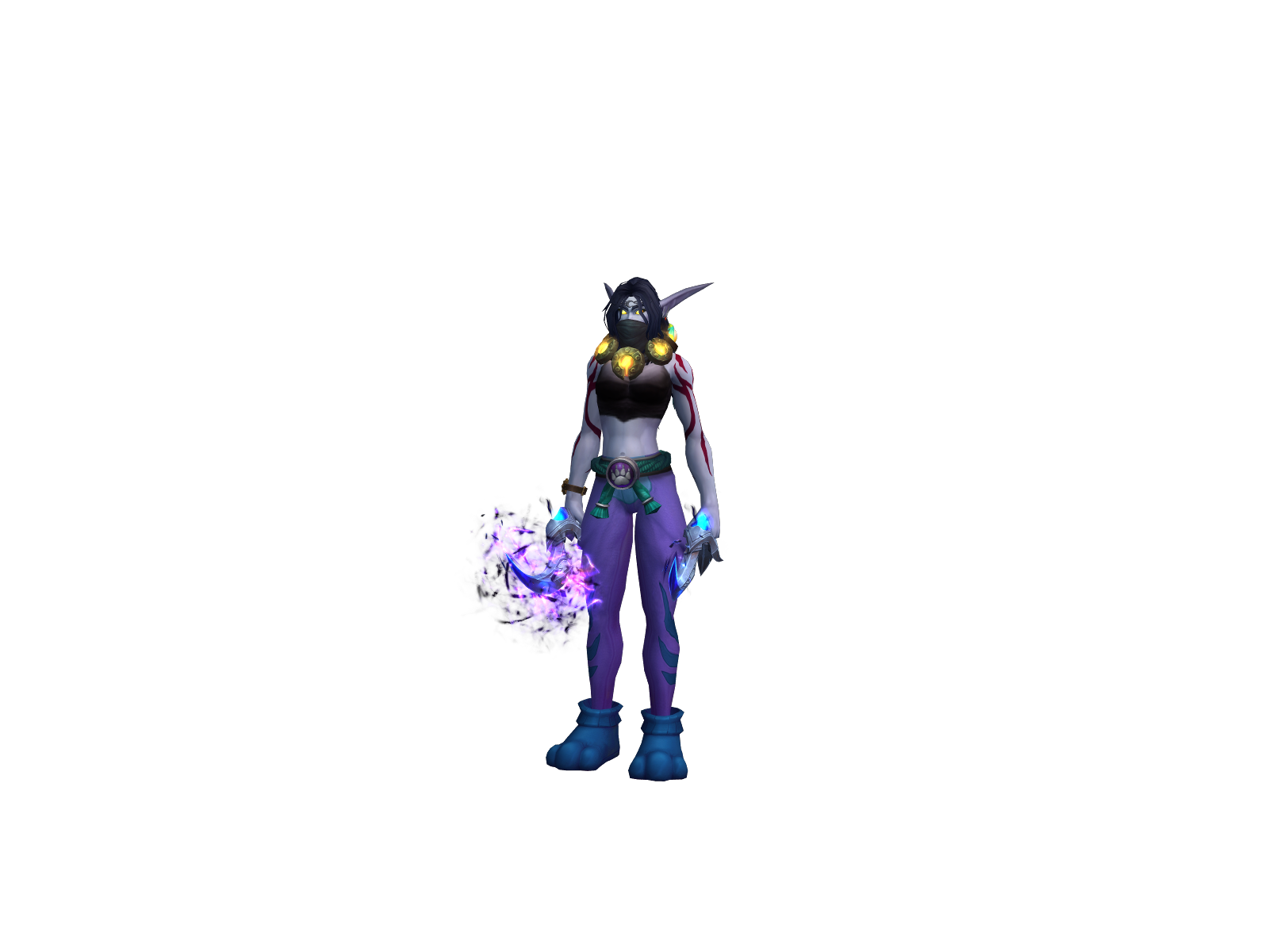 Nyrshael 3D character render