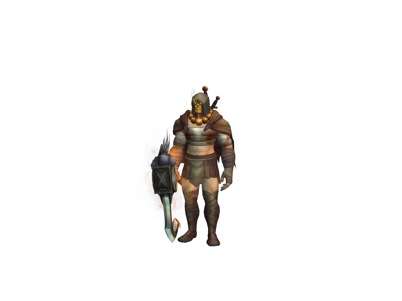 Skillful 3D character render