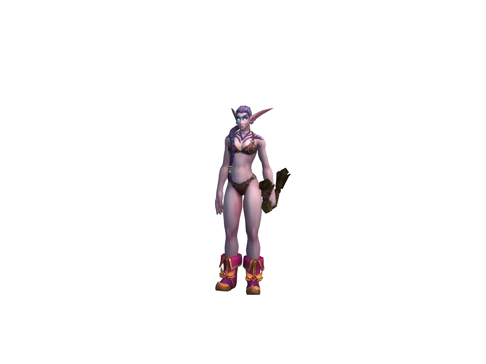 Wnbahunt 3D character render