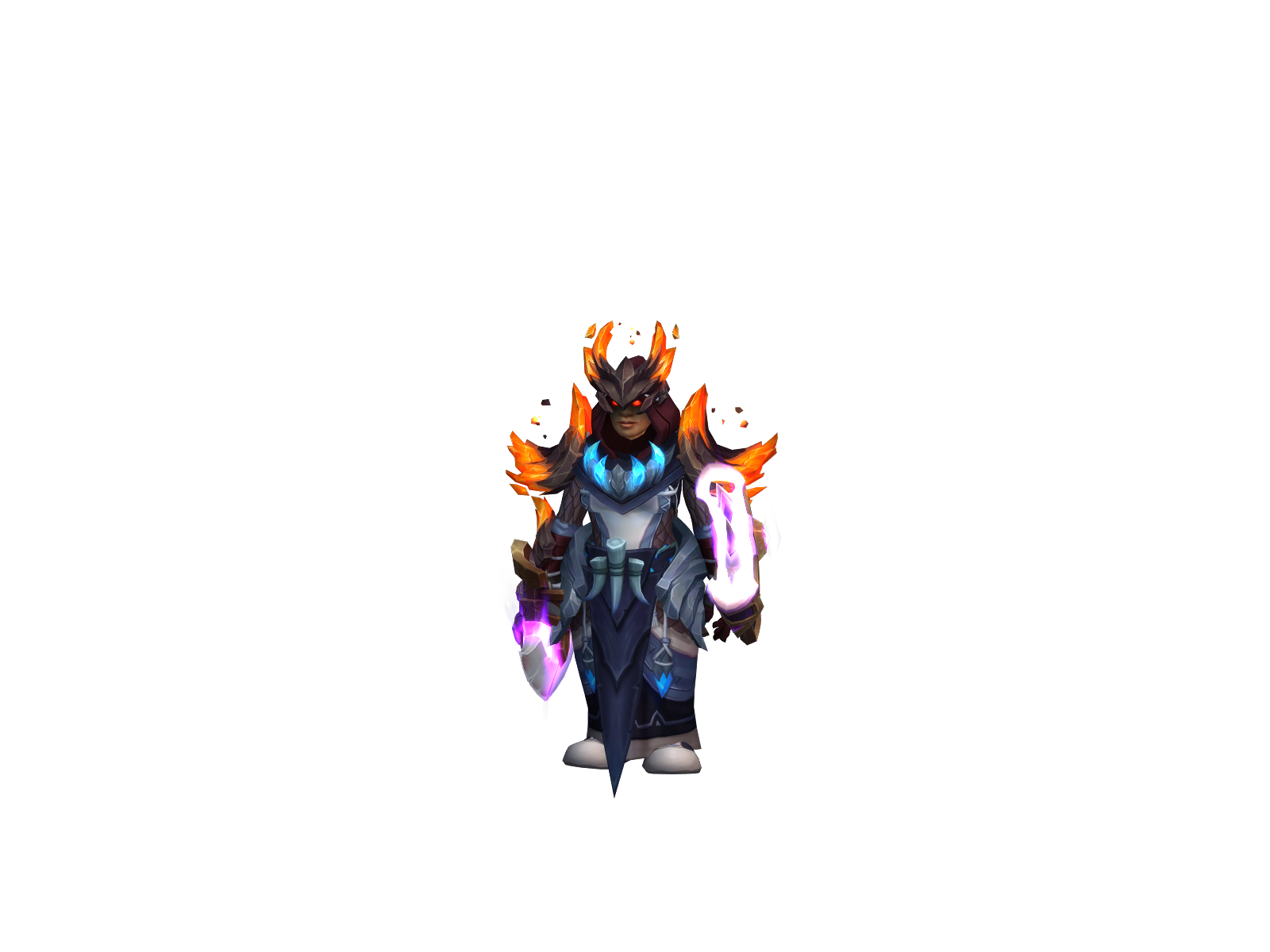 Rainbetdart 3D character render