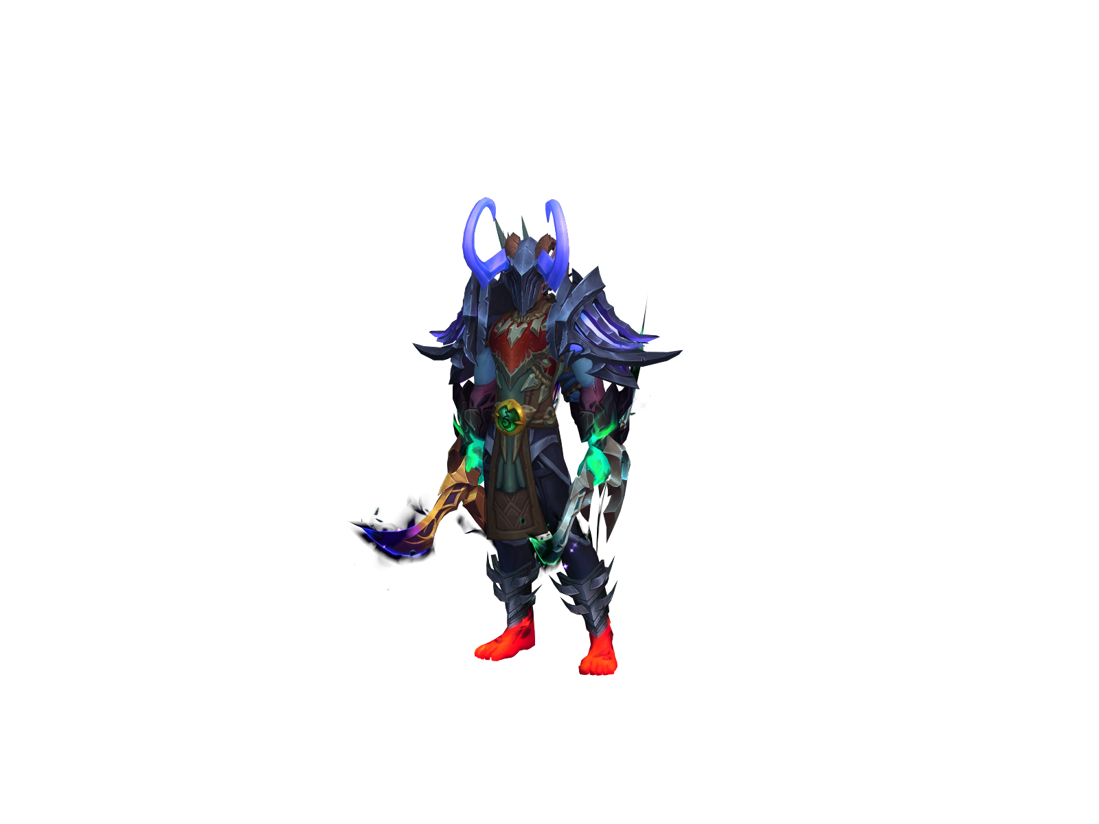 Veloestus 3D character render