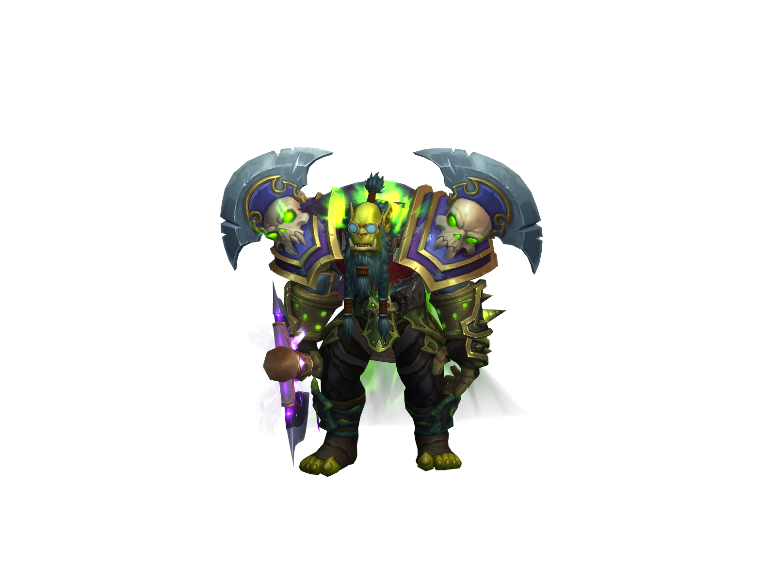 Dagedag 3D character render