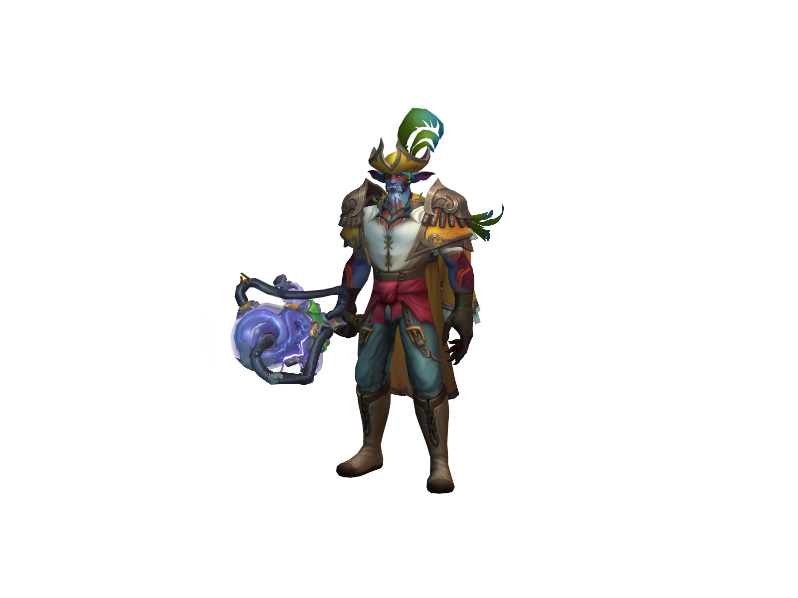 Shiftyshade 3D character render