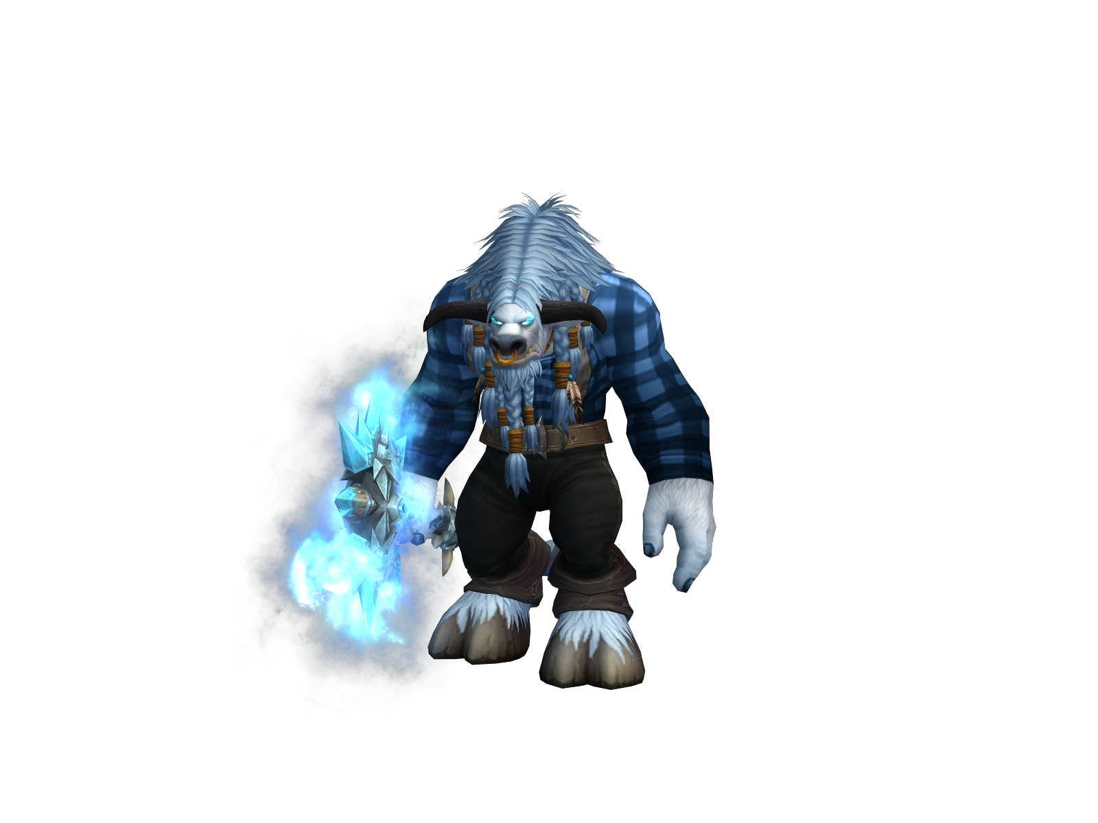 Cowrpse 3D character render