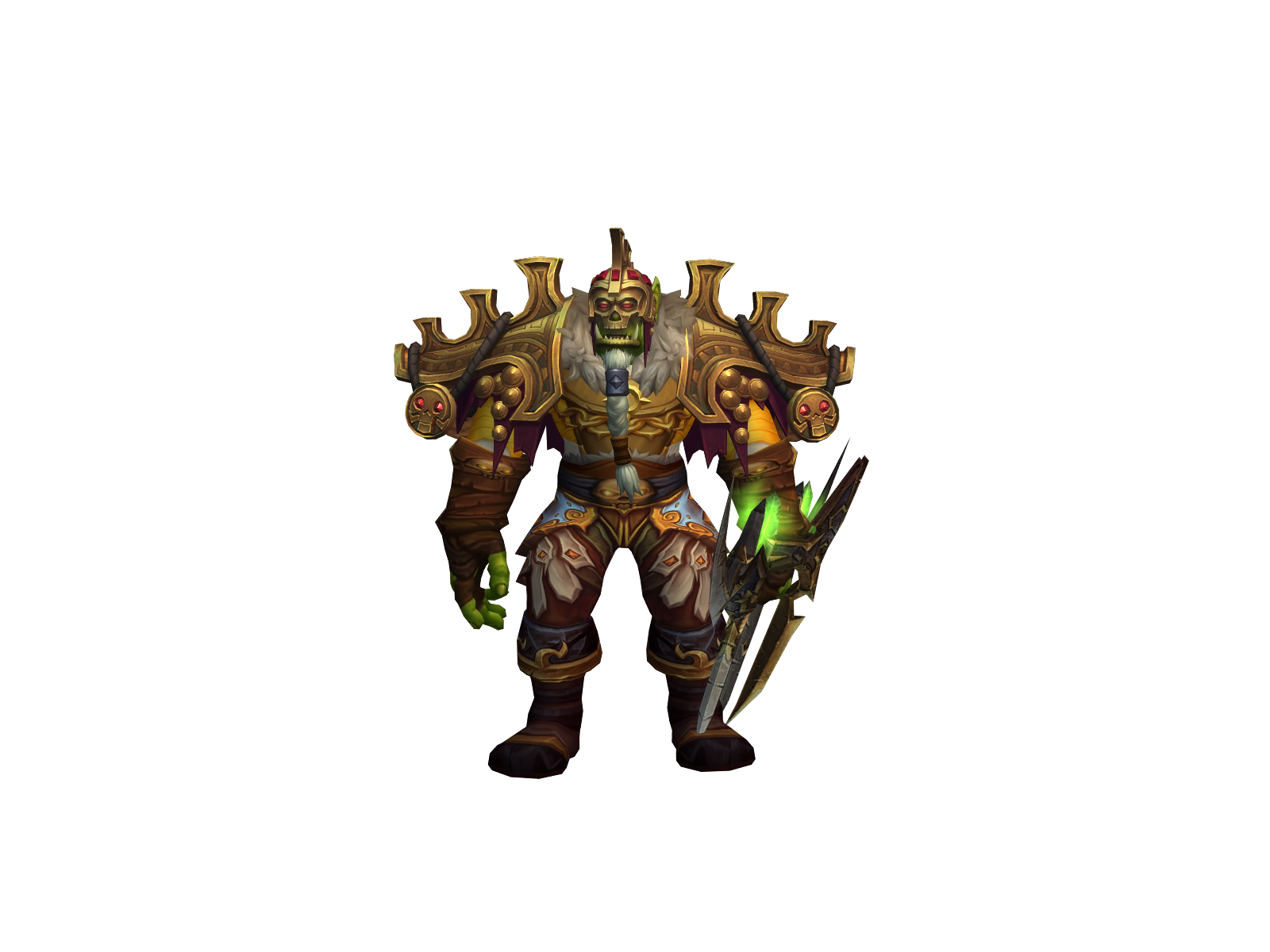 Plømø 3D character render