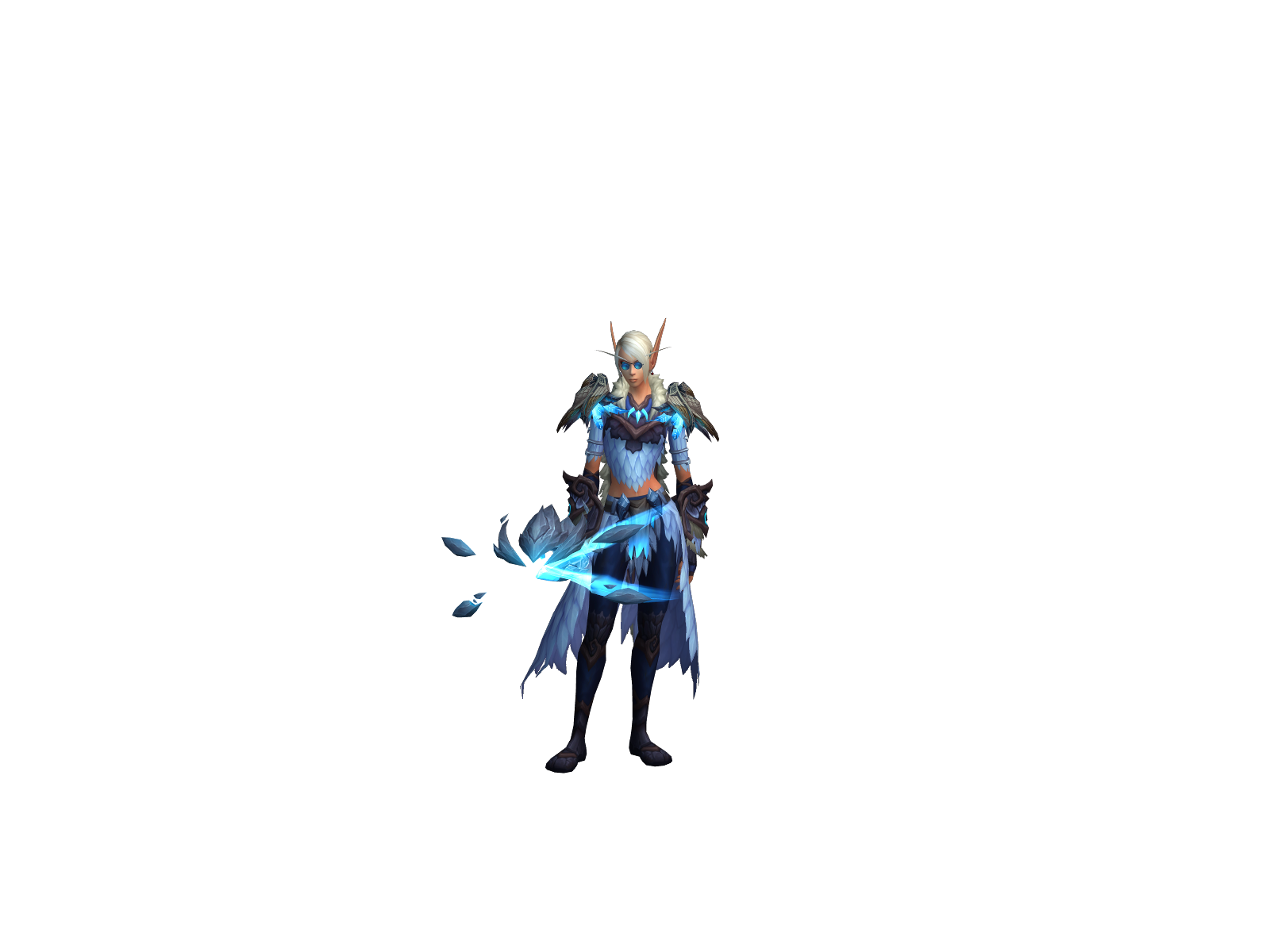 Macariia 3D character render