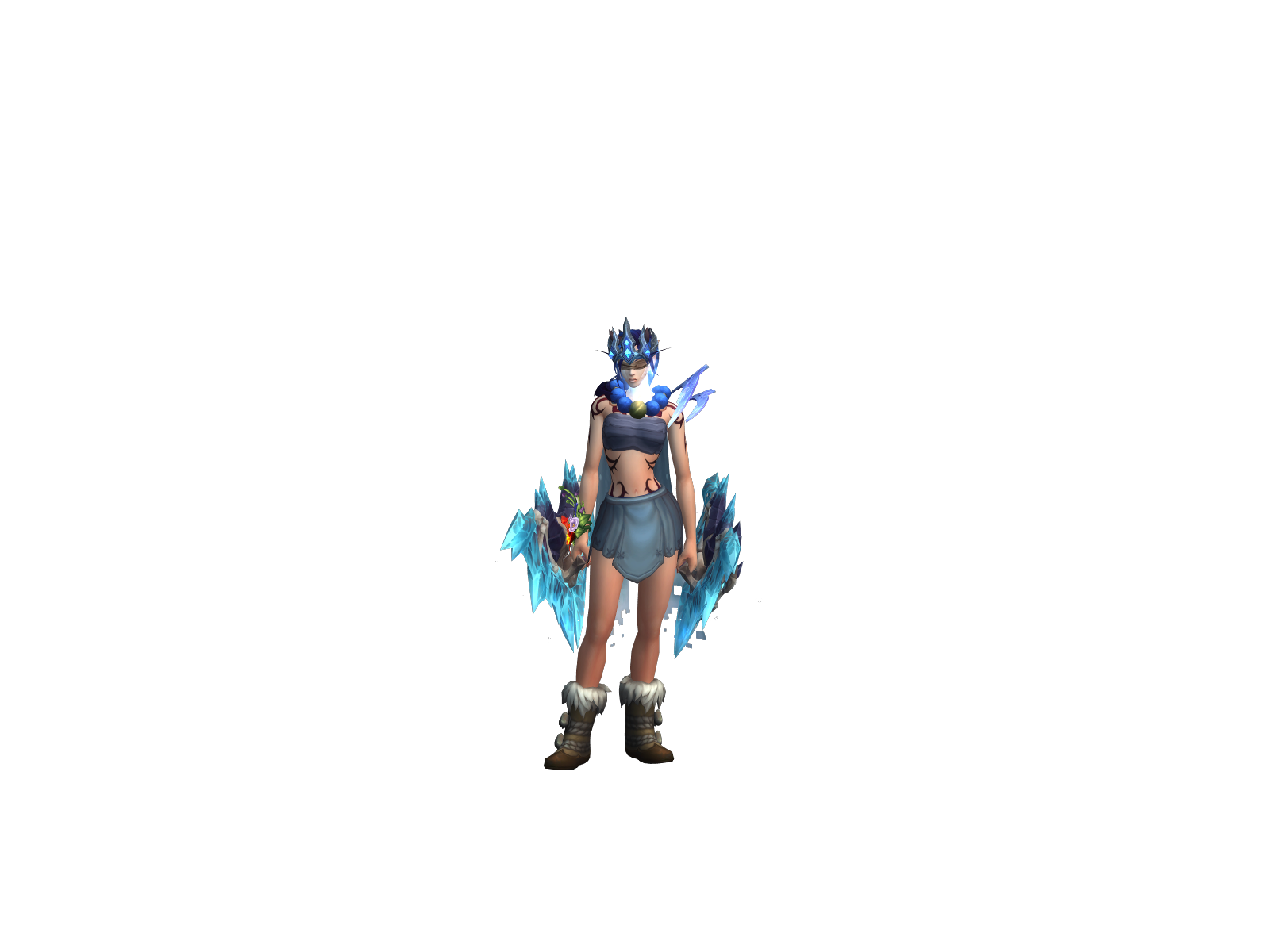 Soblind 3D character render