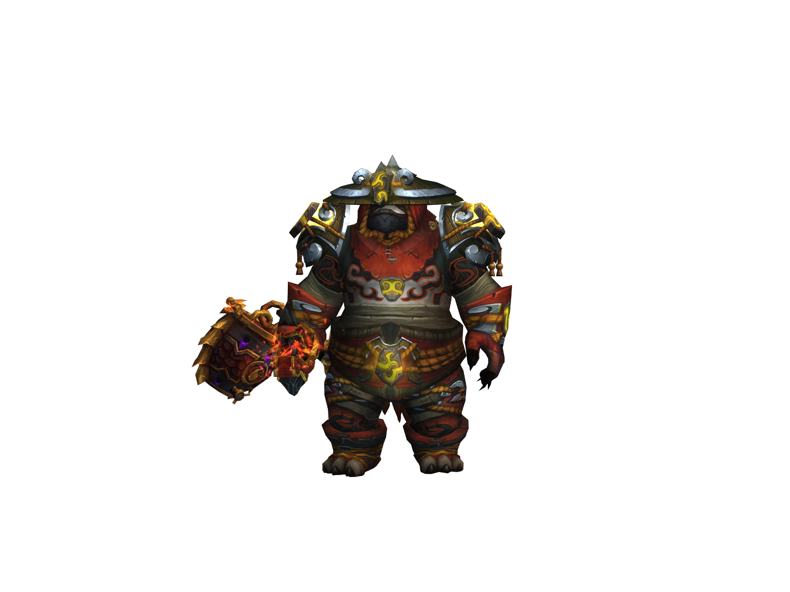 Makosu 3D character render