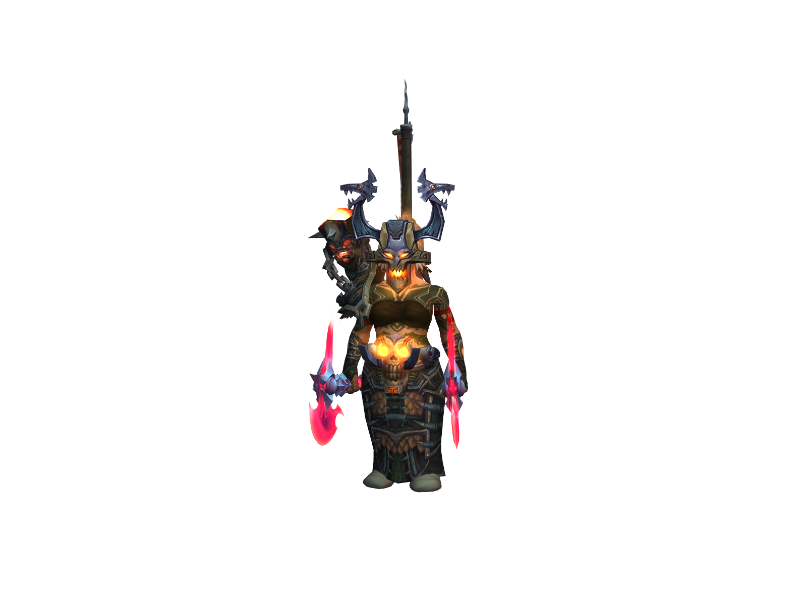 Edemental 3D character render