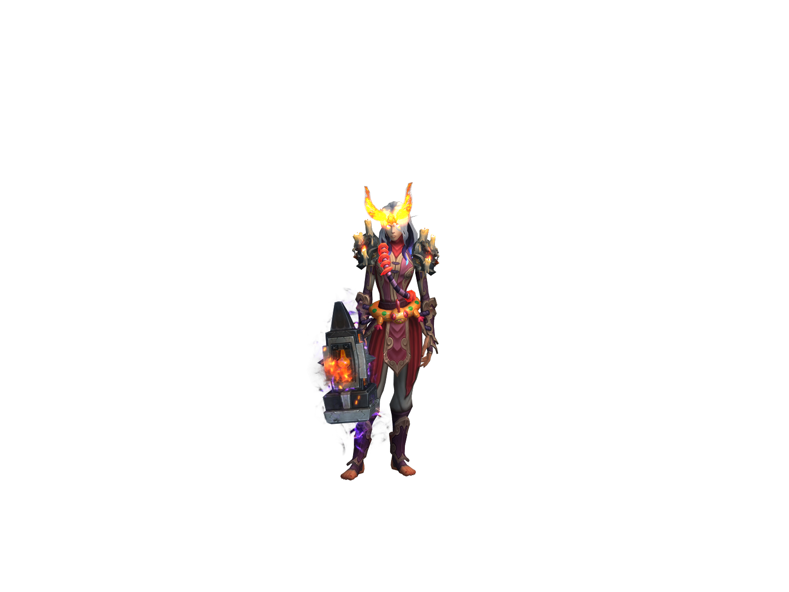 Crushmonk 3D character render