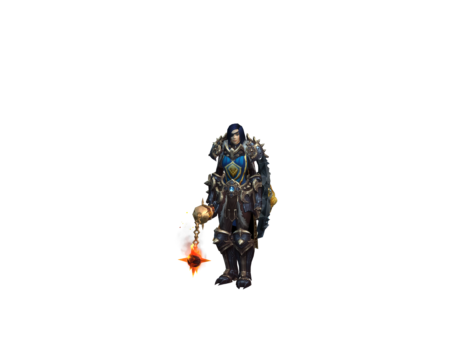 Holymortz 3D character render
