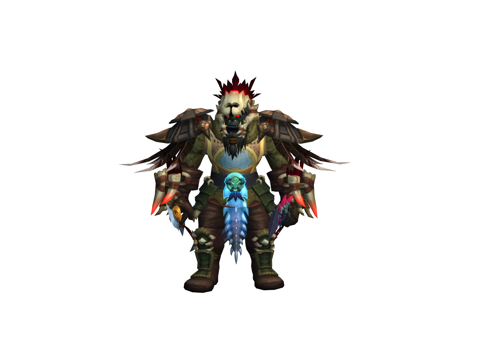 Porkpistols 3D character render