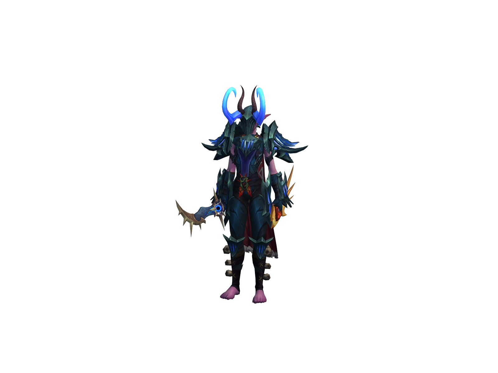 Udhuntair 3D character render