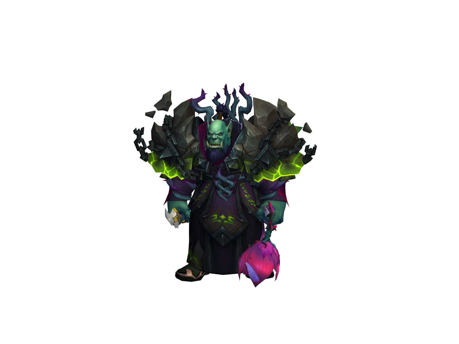 Wargrin 3D character render