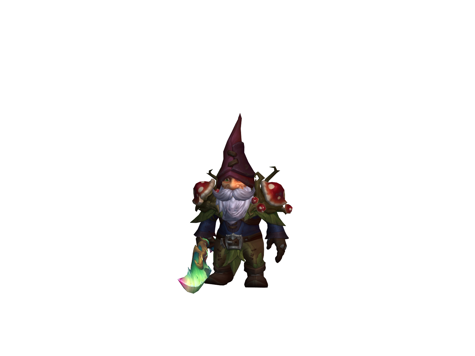 Penguinrage 3D character render