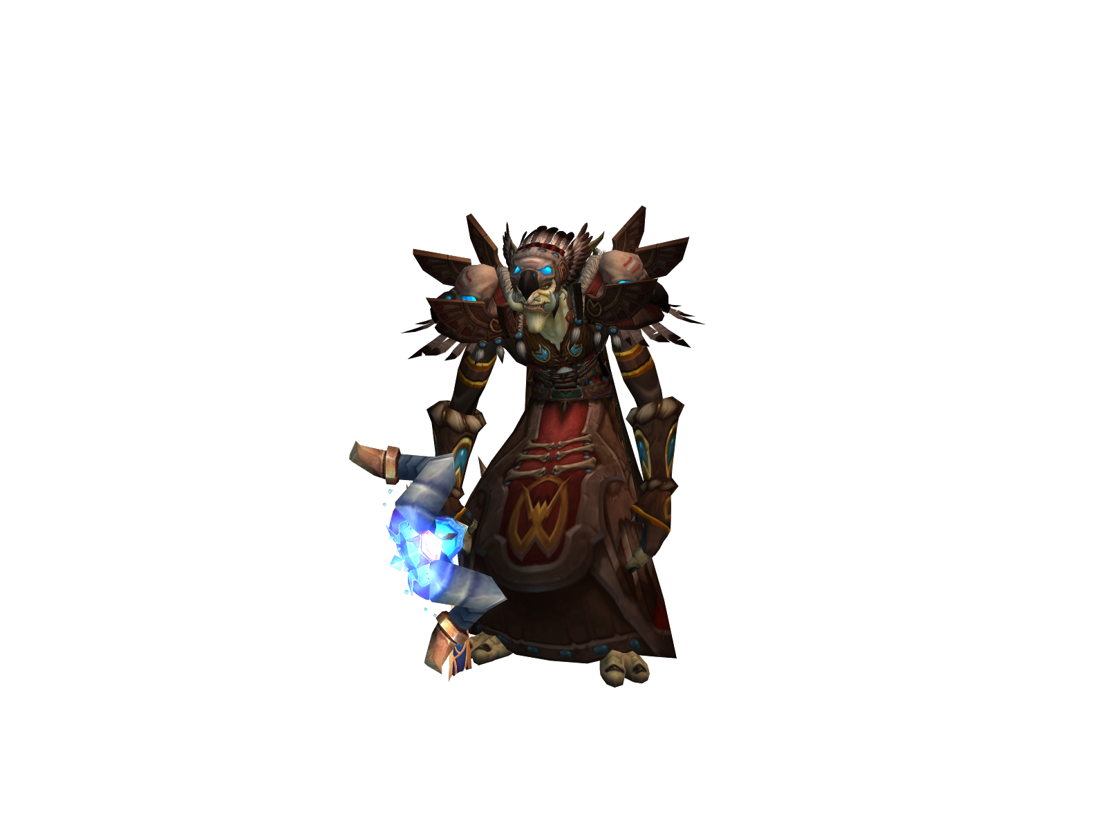 Náture 3D character render