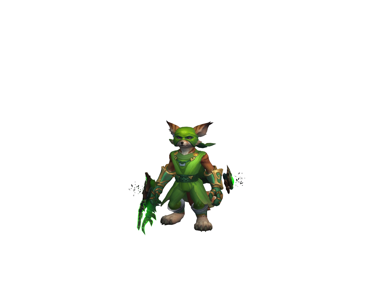 Aponii 3D character render