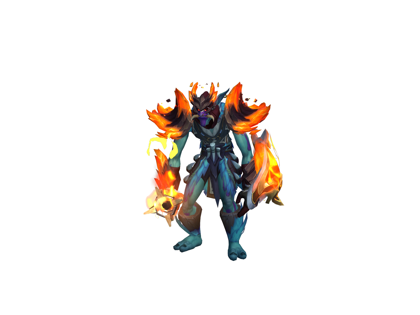 Mustikrakish 3D character render