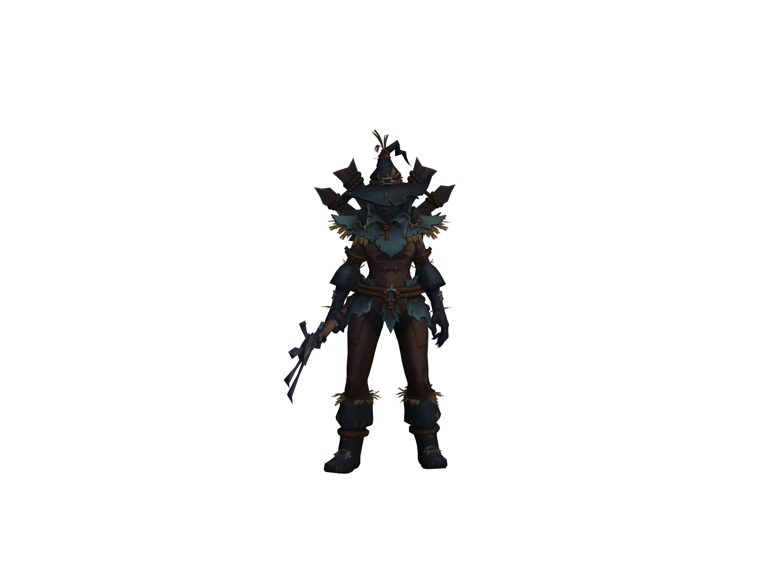 Blankiedru 3D character render