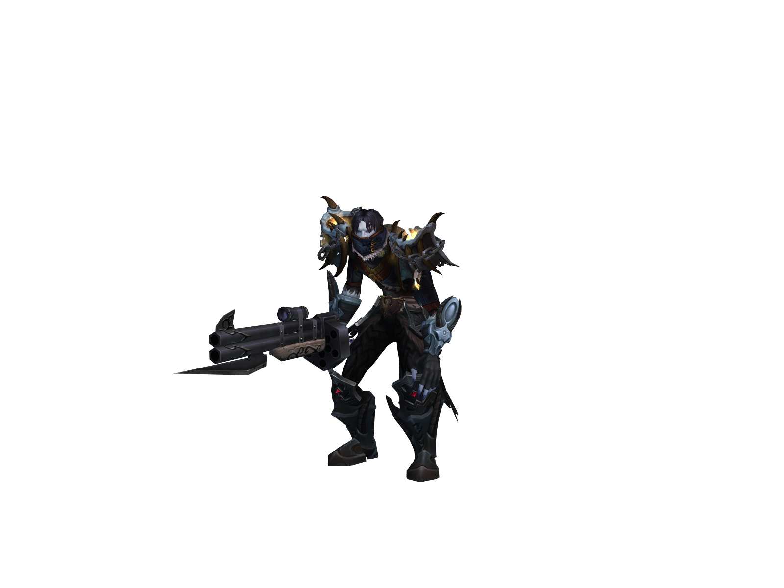 Hrafn 3D character render