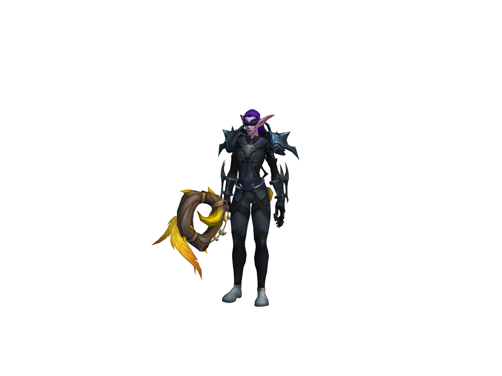 Raichell 3D character render
