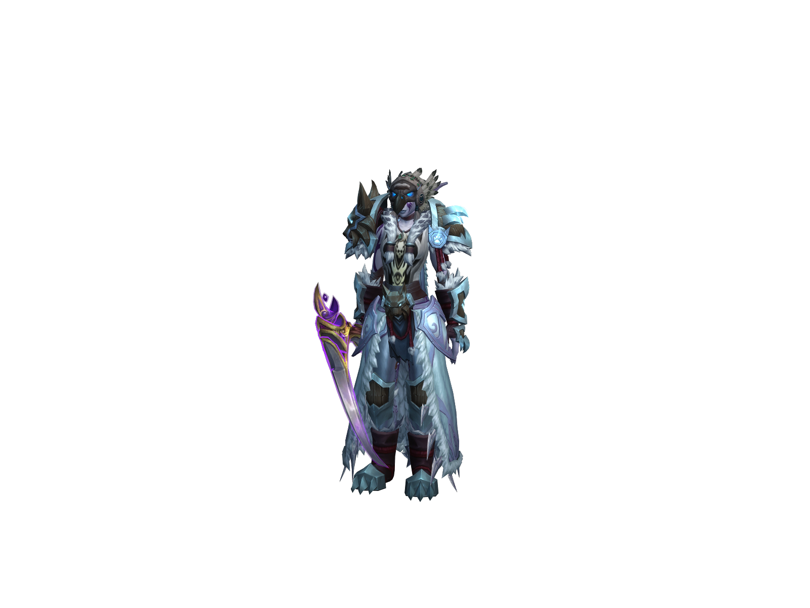 Krazyowlbear 3D character render