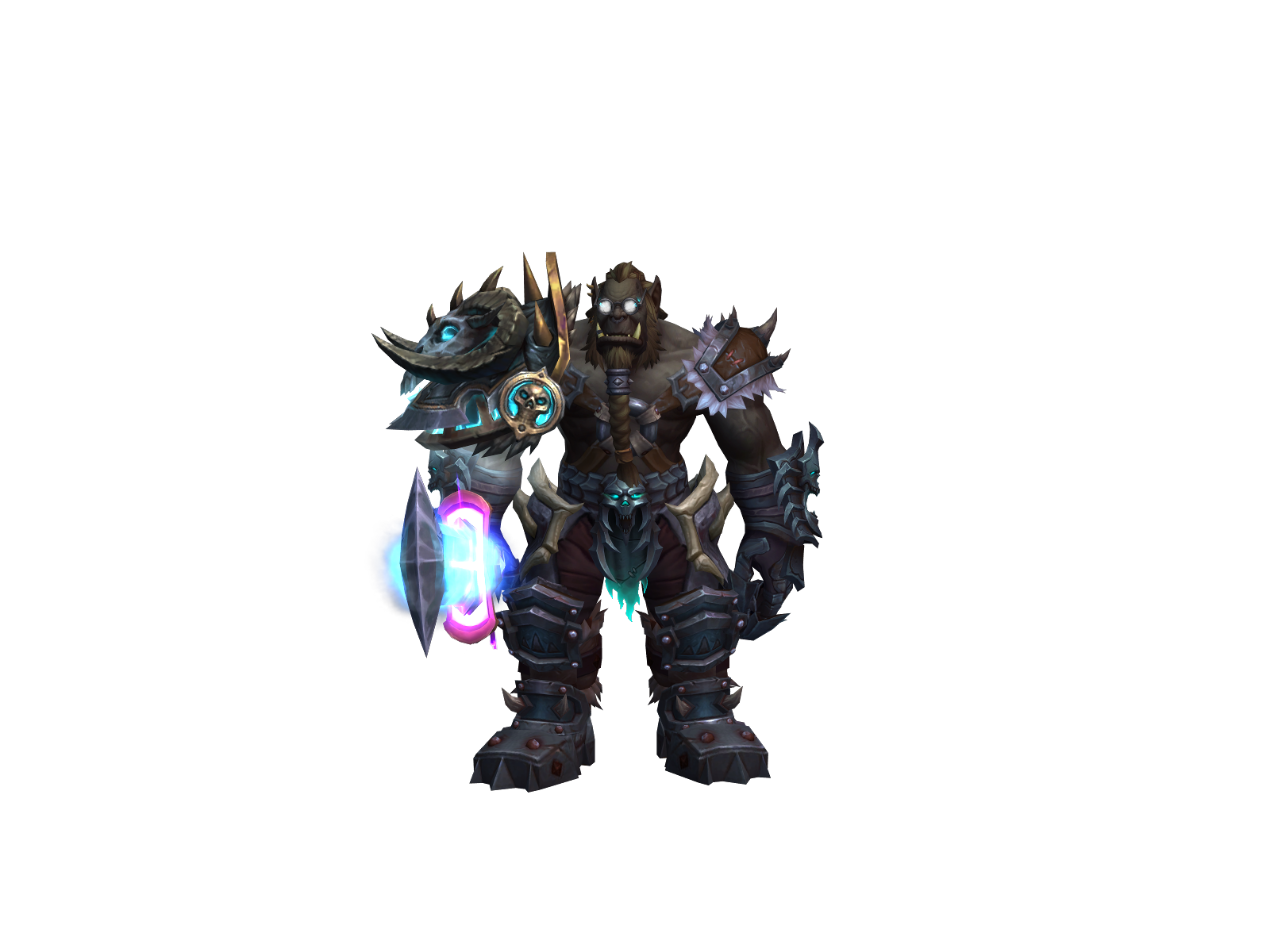 Golenam 3D character render