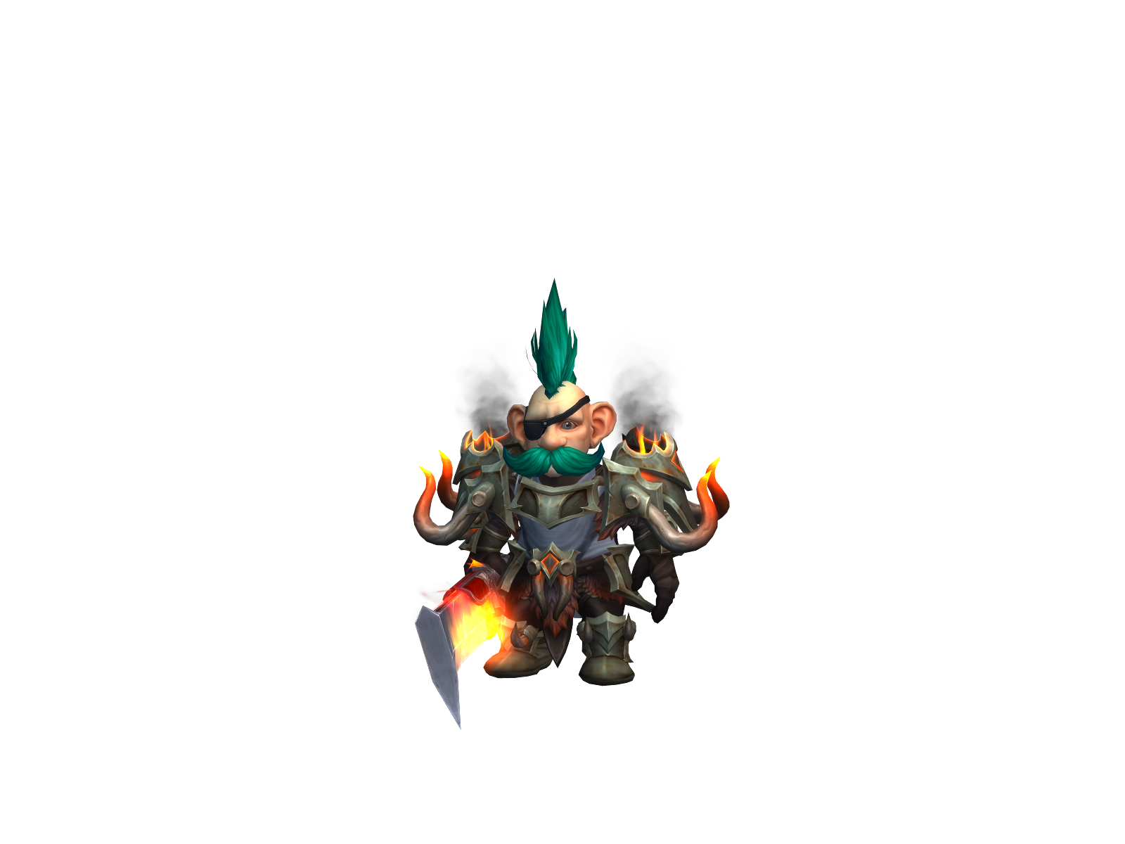 Itshag 3D character render