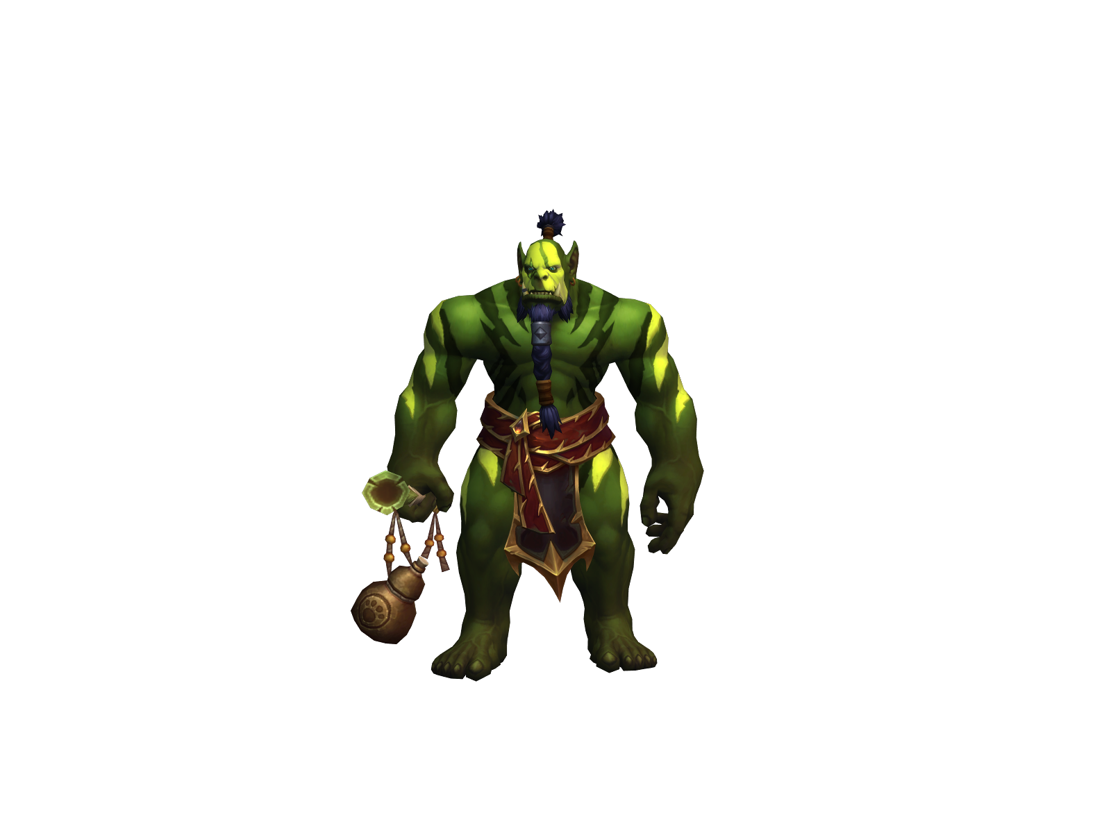 Umazgren 3D character render