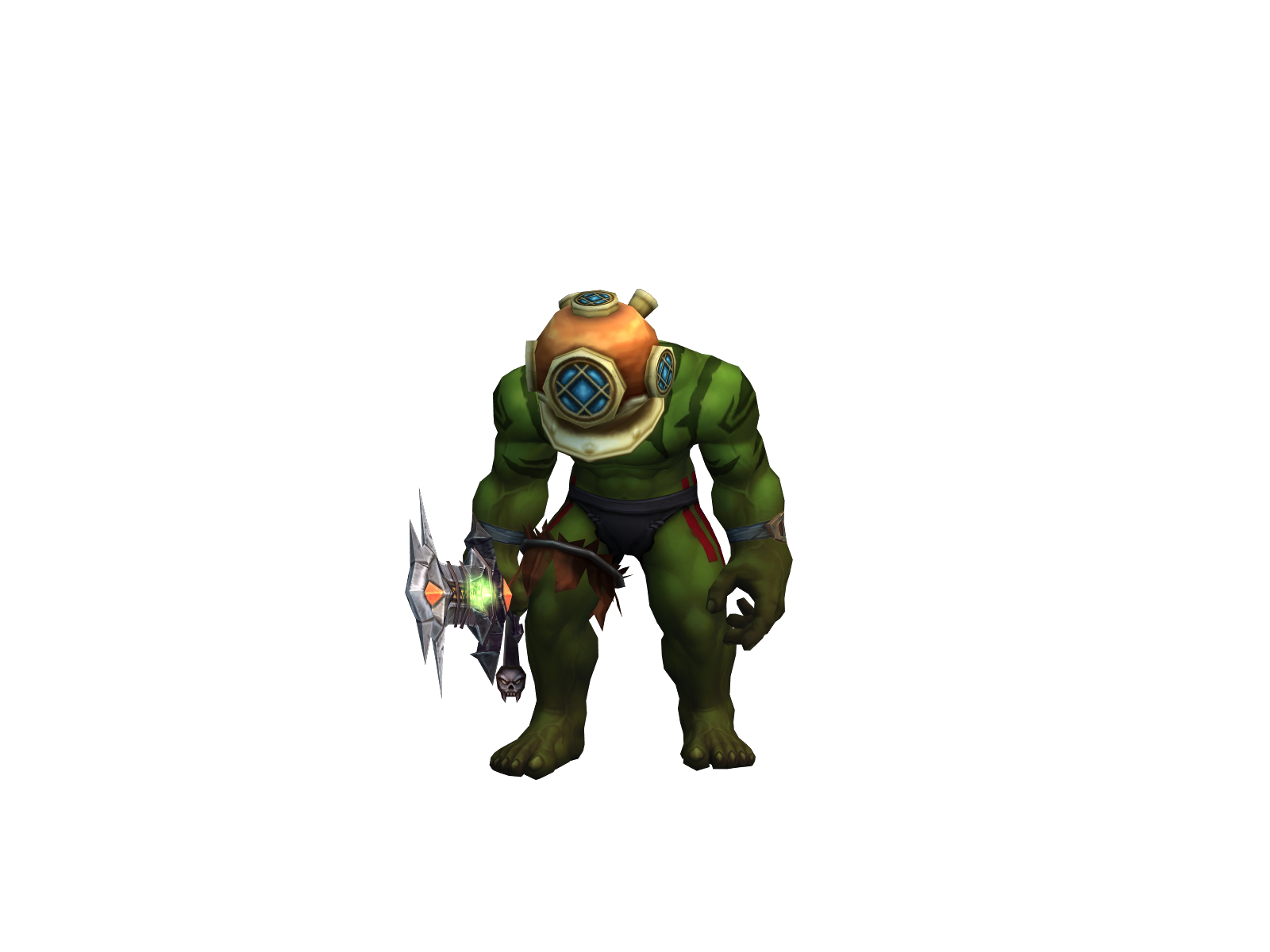 Bigpporc 3D character render