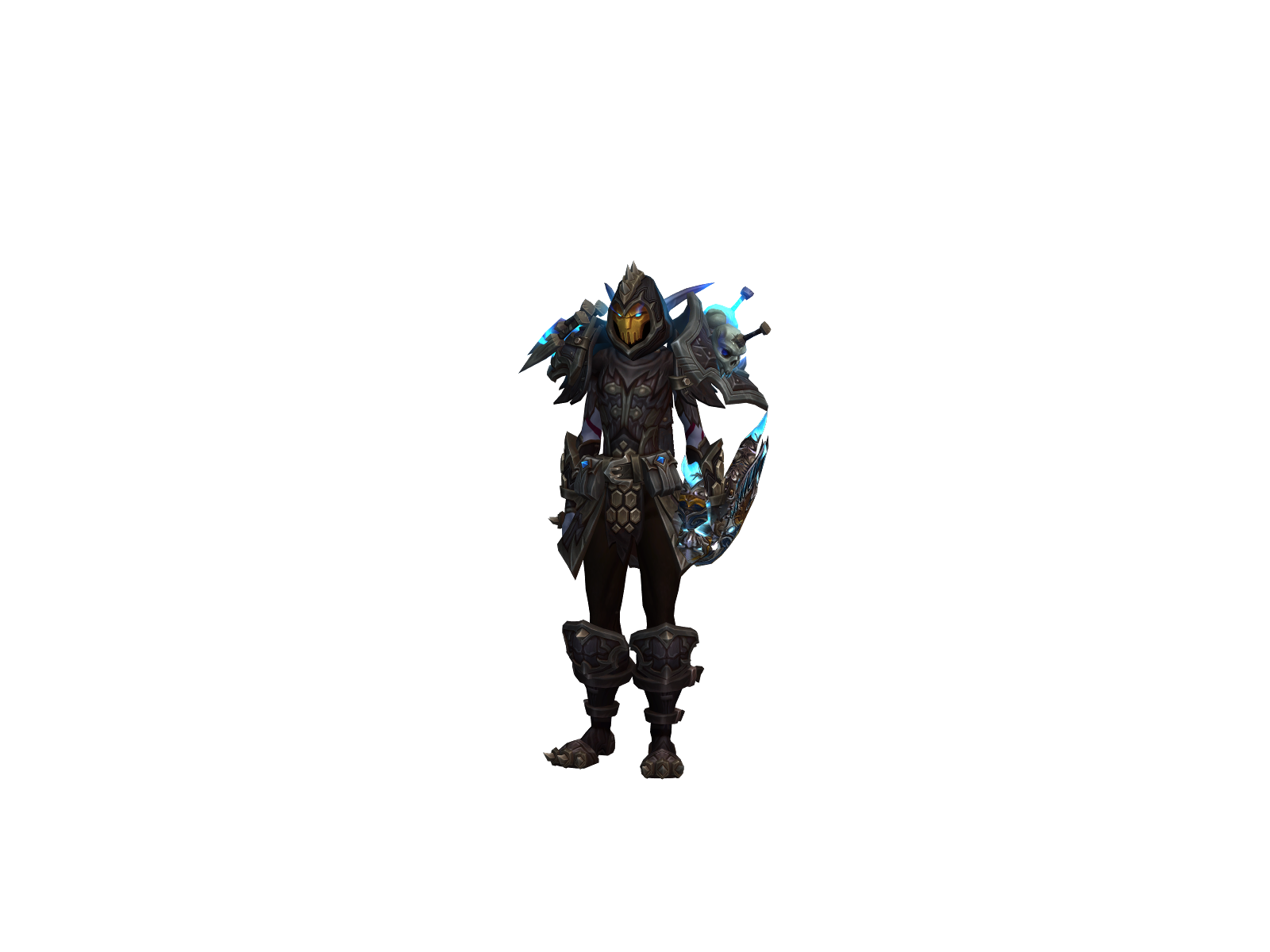Whitesniper 3D character render