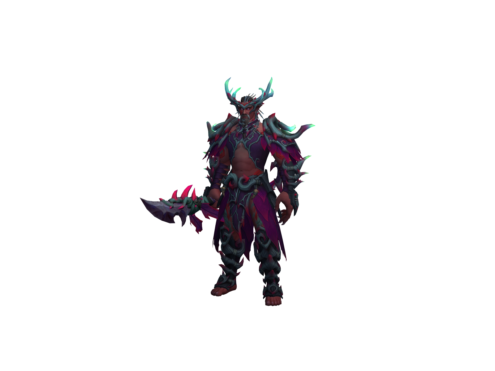 Shneedle 3D character render