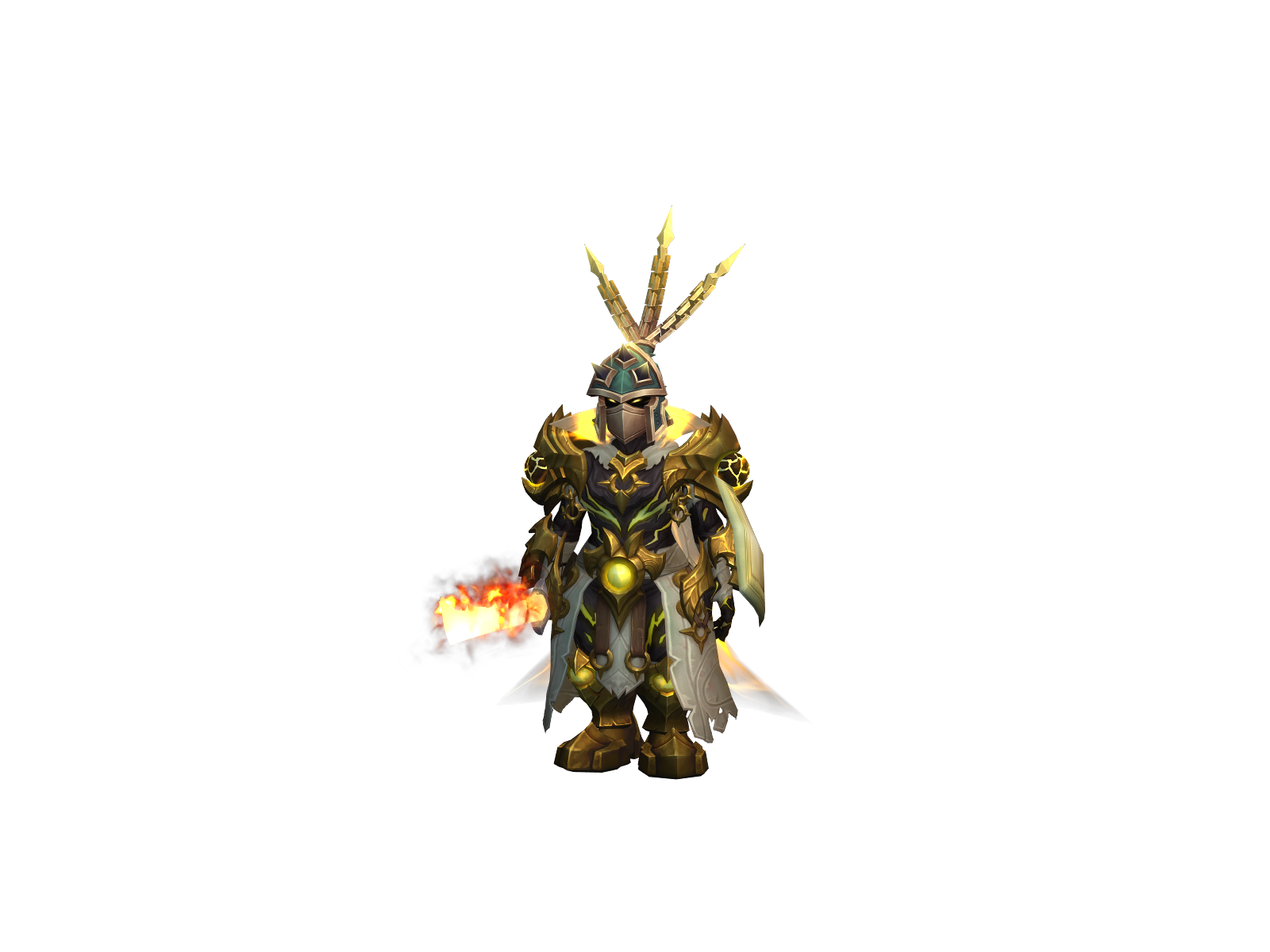 Legdisabled WoW character banner