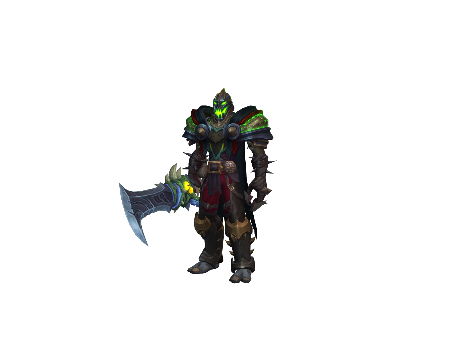 Lonetusk 3D character render