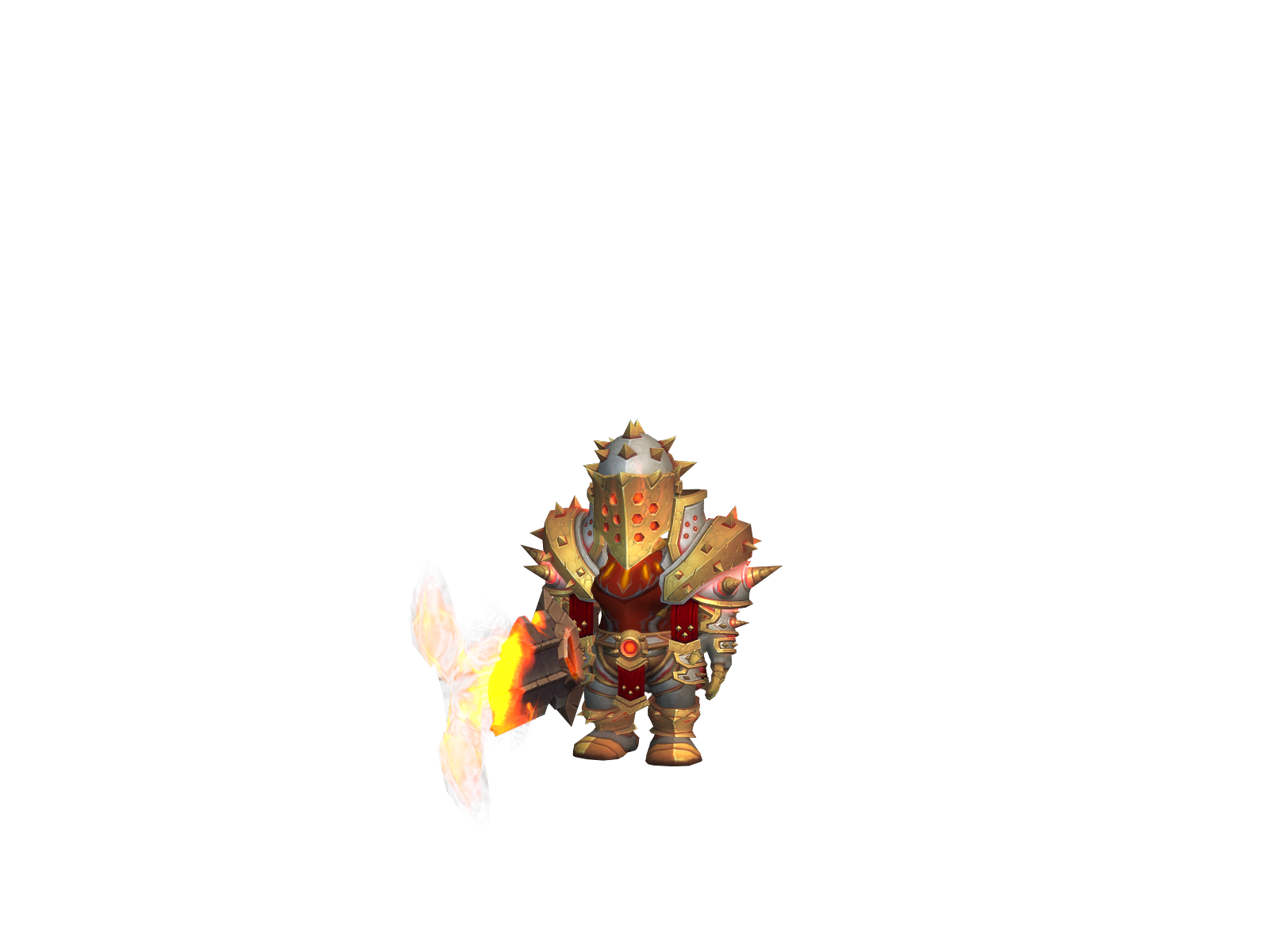 Warfusedw 3D character render